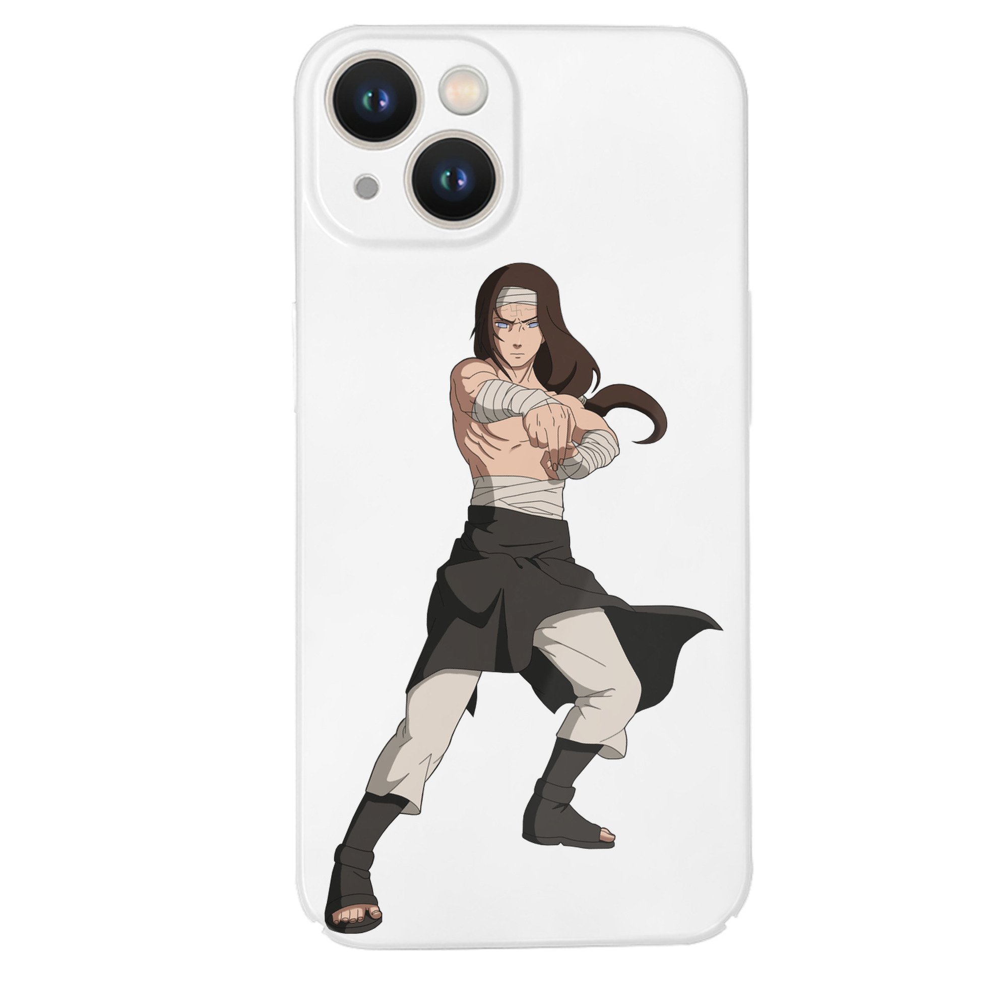 （画像用） NARUTO -ナルト- 日向ネジ Hyūga Neji 【iPhone 14シリーズ対応】ハードケース